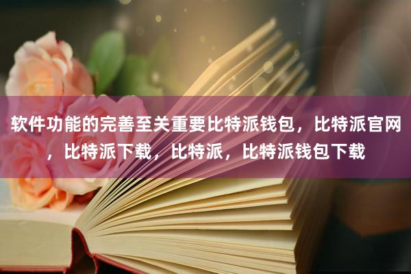 软件功能的完善至关重要比特派钱包，比特派官网，比特派下载，比特派，比特派钱包下载