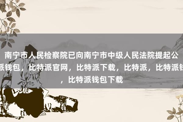 南宁市人民检察院已向南宁市中级人民法院提起公诉比特派钱包，比特派官网，比特派下载，比特派，比特派钱包下载