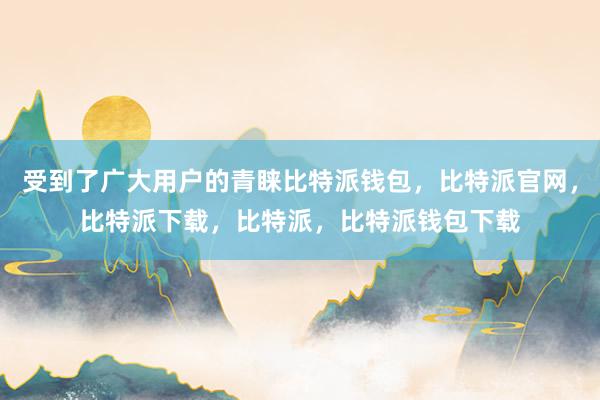 受到了广大用户的青睐比特派钱包，比特派官网，比特派下载，比特派，比特派钱包下载