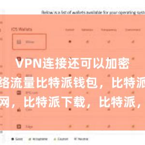 VPN连接还可以加密我们的网络流量比特派钱包，比特派官网，比特派下载，比特派，比特派钱包下载