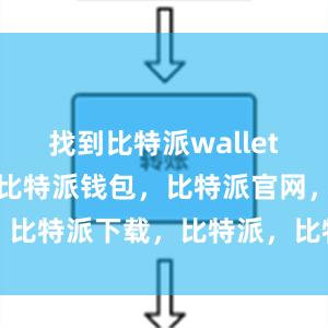 找到比特派wallet的安装文件比特派钱包，比特派官网，比特派下载，比特派，比特派钱包下载